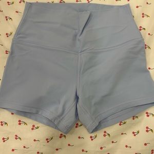 Lululemon align shorts 4in pastel blue
